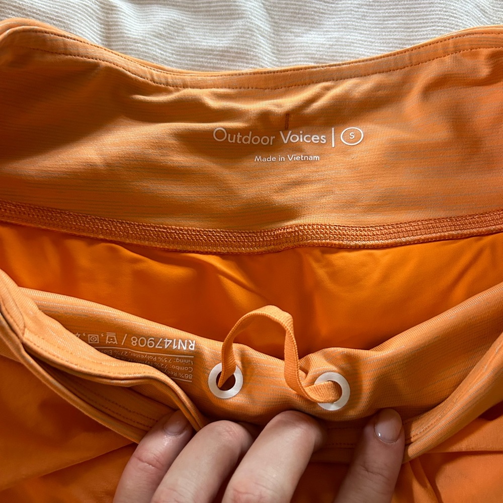 Outdoor Voices Shorts Size Small